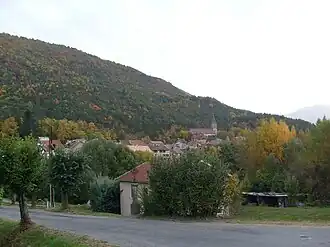 A general view of Valserres
