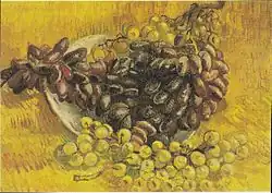 Still Life with Grapes, 1887, Van Gogh Museum, Amsterdam (F603)