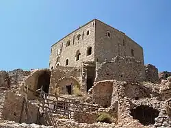 Building in the castle of Anavatos