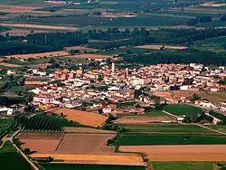 Verges seen from the air