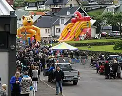 "Vestanstevna" village festival in Miðvágur, 2011