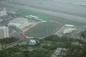 Victoria Stadium before renovation
