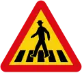Pedestrian crossing - option 1