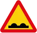 Uneven road
