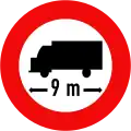 119: Length limit for commercial vehicles