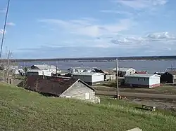 Tulita with the Mackenzie River in the background (2006)
