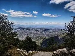 Looking towards South from the summit