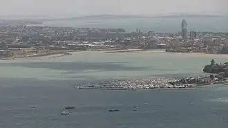 View of Shoal Bay from the Sky Tower