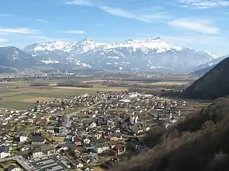 Vionnaz village