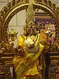 This is the Vishnu Durga at the temple