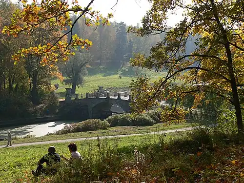 Pavlovsk Park - Park in Pavlovsk. September 29, 2007