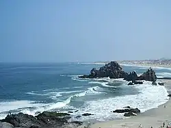 La Bikini beach, view from El Chanque.