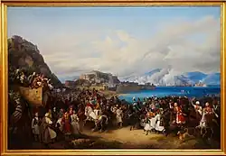 The Entry of King Othon of Greece into Nauplia (1835)