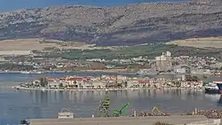 View of Vranjic with Kaštel Sućurac in the background