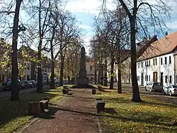 Wörlitz market square