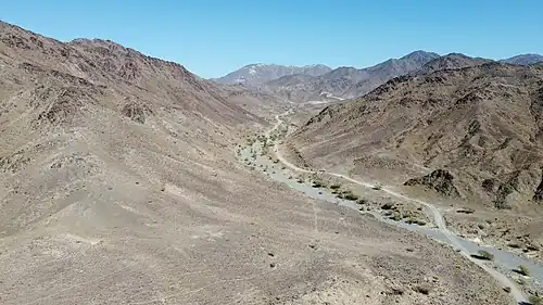The Wadi Shawkah in the United Arab Emirates