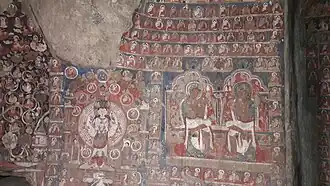 Avalokiteshwara painting and Manjushri & Maitreya painting