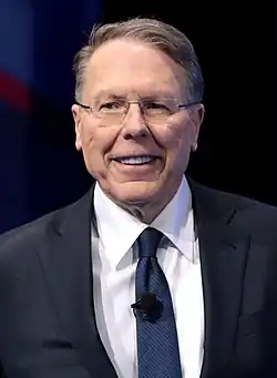 Wayne LaPierre speaking at the 2017 Conservative Political Action Conference