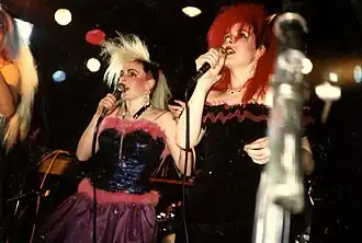Fuzzbox performing at the Underground in Croydon, South London, 1986
