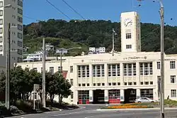 Courtenay Place's fire station