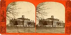 Image showing Wesleyan College circa 1877