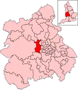 Map of constituency