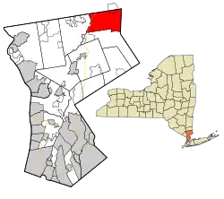 Location of North Salem, New York