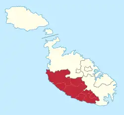 Map of the Western Region