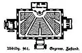 transverse church&nbsp;[de] floorplan (1895)