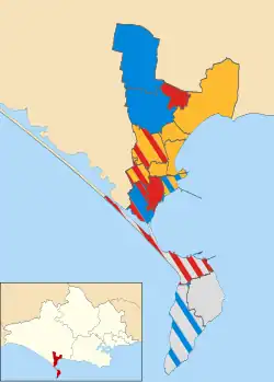 2004 results map