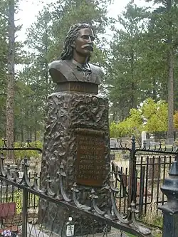 Bust of Wild Bill Hickok