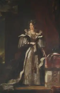 Portrait of Queen Adelaide by David Wilkie