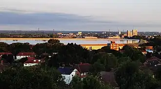 View west towards Ponders End