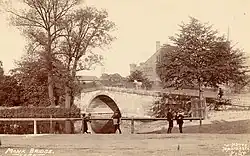 Children playing near Monk Bridge, York, c.1900s.