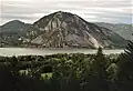 Wind Mountain seen from the Oregon side of the Columbia River