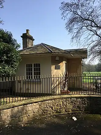 Robert Lugar's lodge at the entrance to the Wyelands Estate, Monmouthshire, Wales