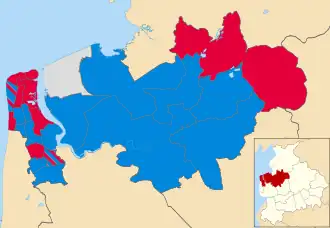 2023 results map