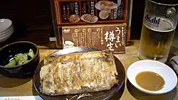 Gyoza is a popular side dish