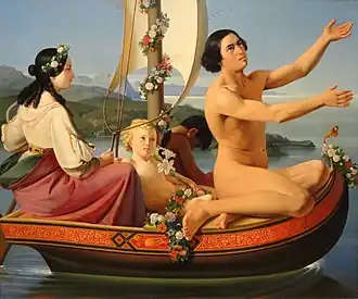 Ditlev Blunck, 1840–45, Youth, from the series The Four Ages of Man