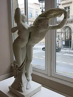 Zephyr Carrying off Psyche by Henri-Joseph Ruxthiel
