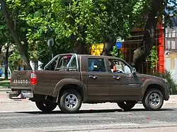 Zhongxing Grand Tiger facelift crew cab rear