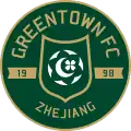 Zhejiang Greentown logo used between 2019 and 2021