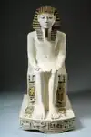 "Amenhotep I seated"