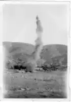 A willy willy near the Johannsen mine, c.1930s