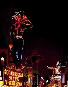 Vegas Vic (erected 1951), Las Vegas (photographed by Carol Highsmith)