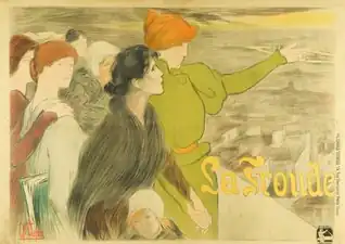 Advertising poster for "La Fronde", 1898