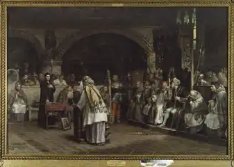 Religious Discourse between Olaus Petri and Peder Galle, 1883