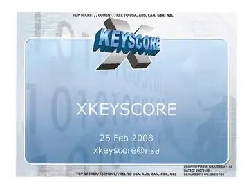 A 2008 Presentation of the XKeyscore program. (PDF, 27.3&nbsp;MB)