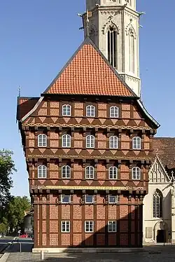 Waag in Braunschweig, Duitsland