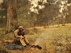 Down on his Luck - Frederick McCubbin